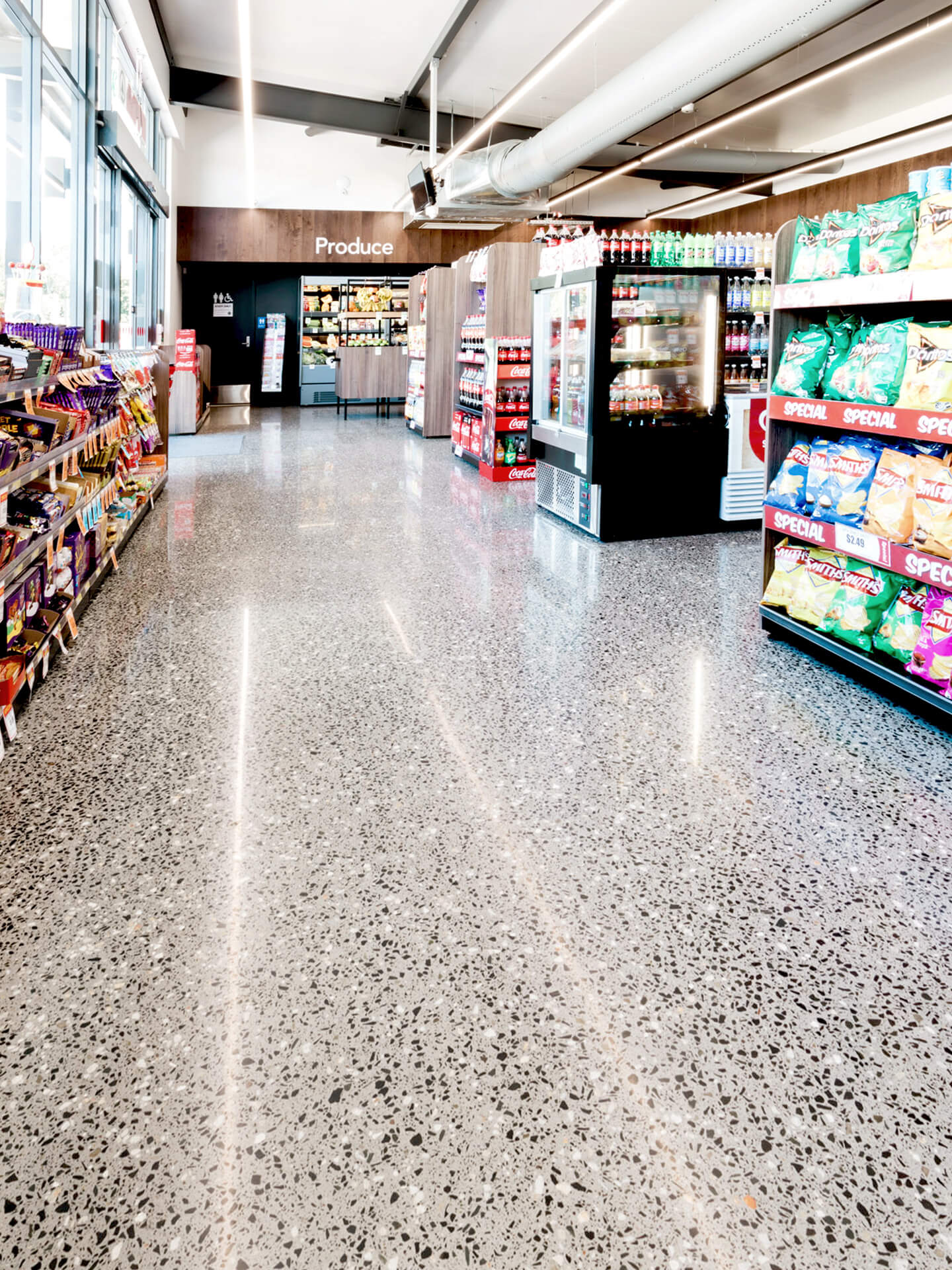 Concrete polishing for residential and commercial floors on the Sunshine Coast and Brisbane.. - Honed & Polished Concrete