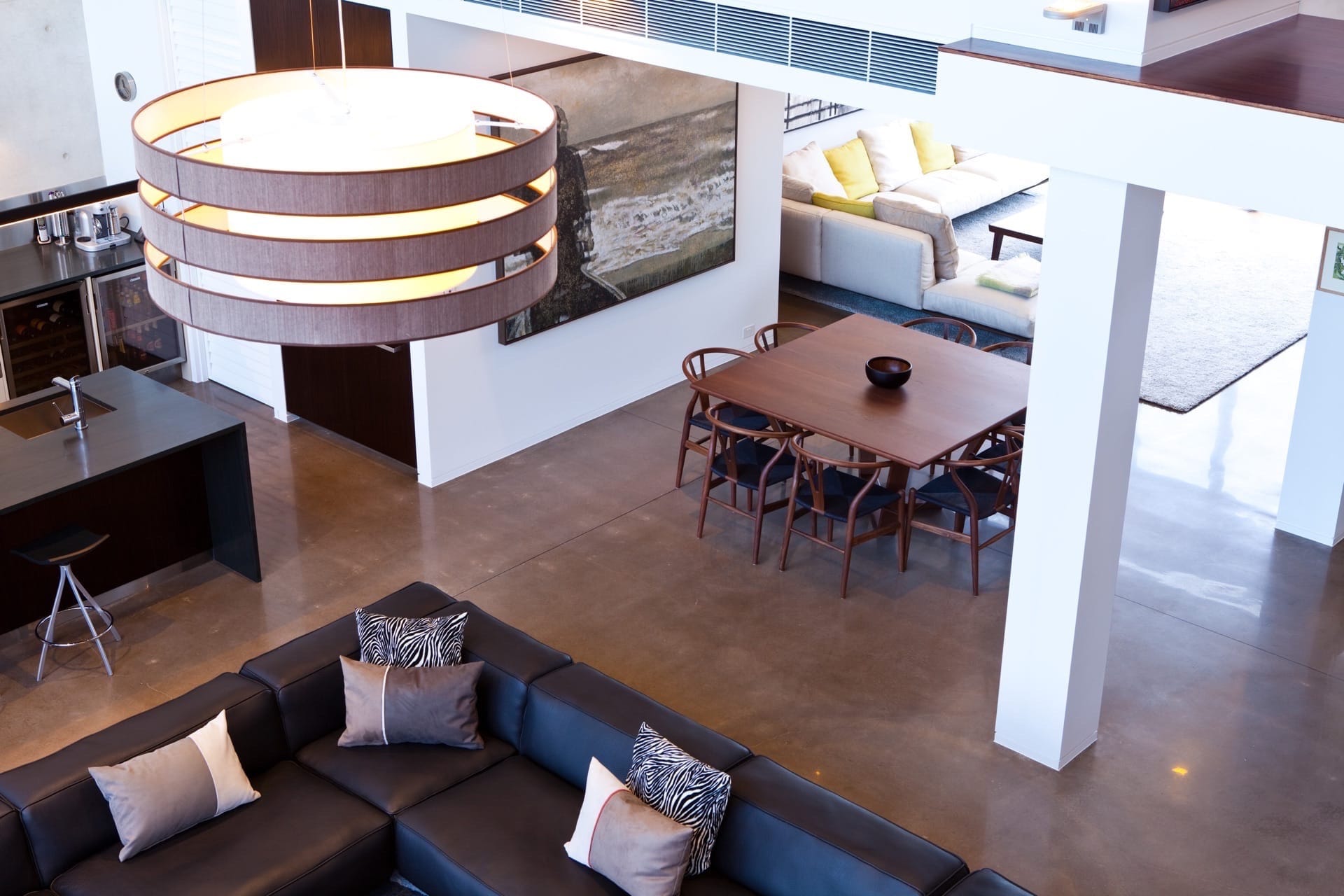 Concrete polishing for residential and commercial floors on the Sunshine Coast and Brisbane. - Honed & Polished Concrete client project 2